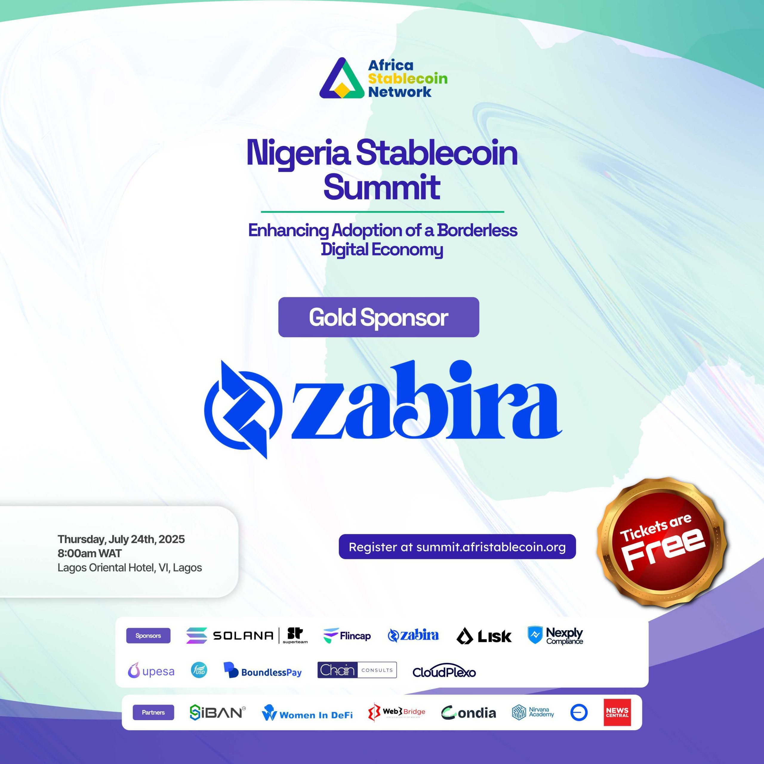 nigeria stablecoin summit with zabira as gold sponsor